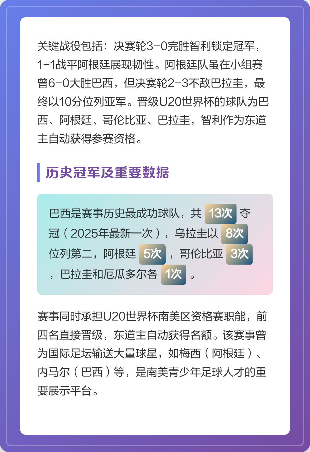 南美球队遭逆袭，出局国际足球锦标赛